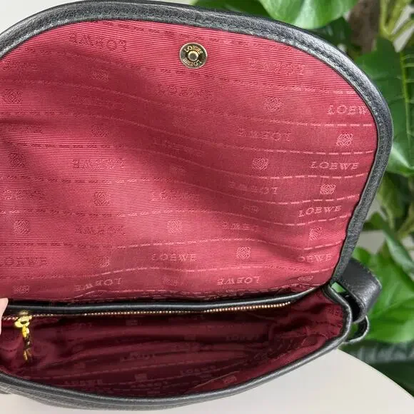 💎✨ Authentic LOEWE Heritage Shoulder Bag Black - Picture 9 of 9